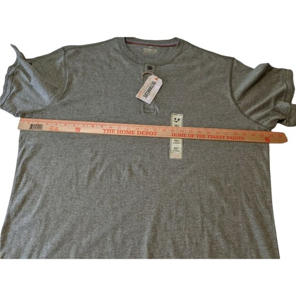 Outdoor Life Mens Wilderness Henley Short Sleeve Sea Kelp Heather TShirt Sz 2XLT - Picture 5 of 9